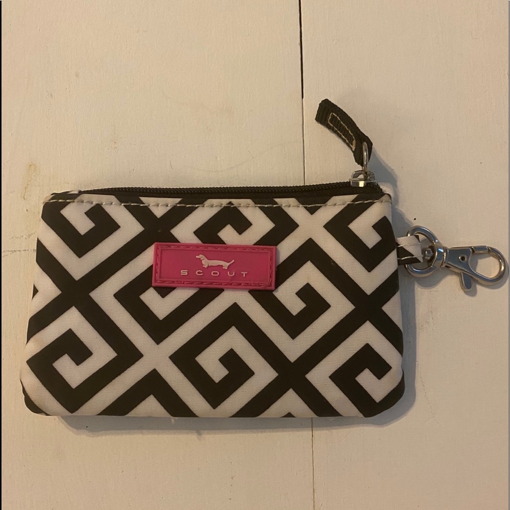 Scout id keychain
